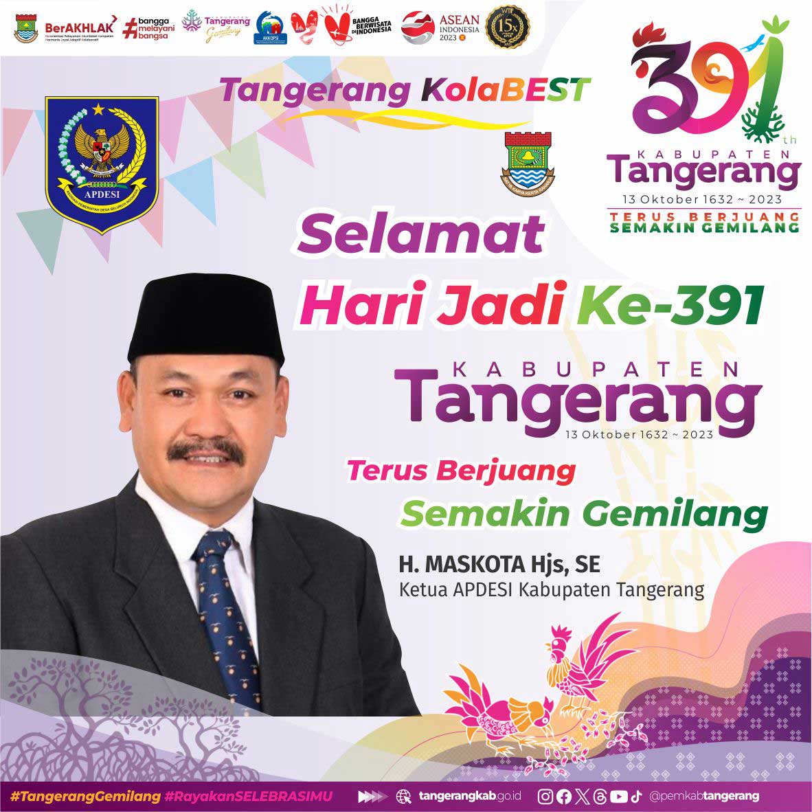 IKlan HUT Kabupaten Tangerang 2023 APDESI